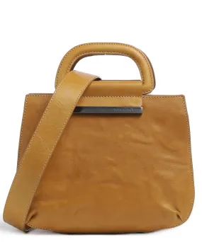  Aunts & Uncles Grandma's Luxury Club Mrs. Mochi Borsa a mano pelle granulata giallo  