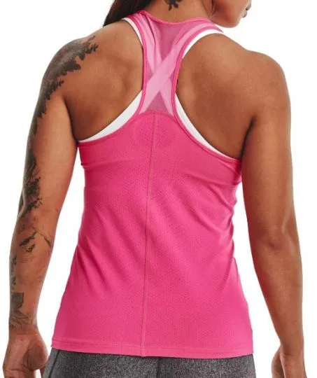 Canotta Donna Under Armour HeatGear Armour Racer Tank 1328962 695 Fucsia