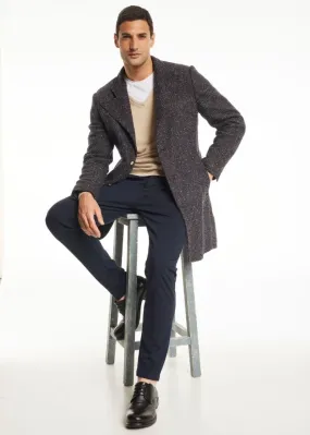 Cappotto jacquard