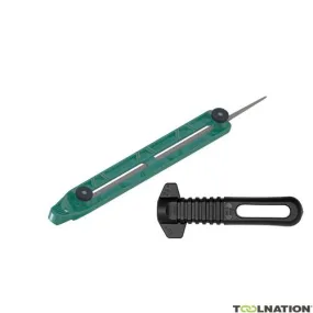 HiKOKI Accessori 781295 Set iniziale di lime per motosega tonde da 5,5 mm 7/32" con supporto per lime