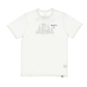 Maglietta Uomo Peanuts Good Times Off White