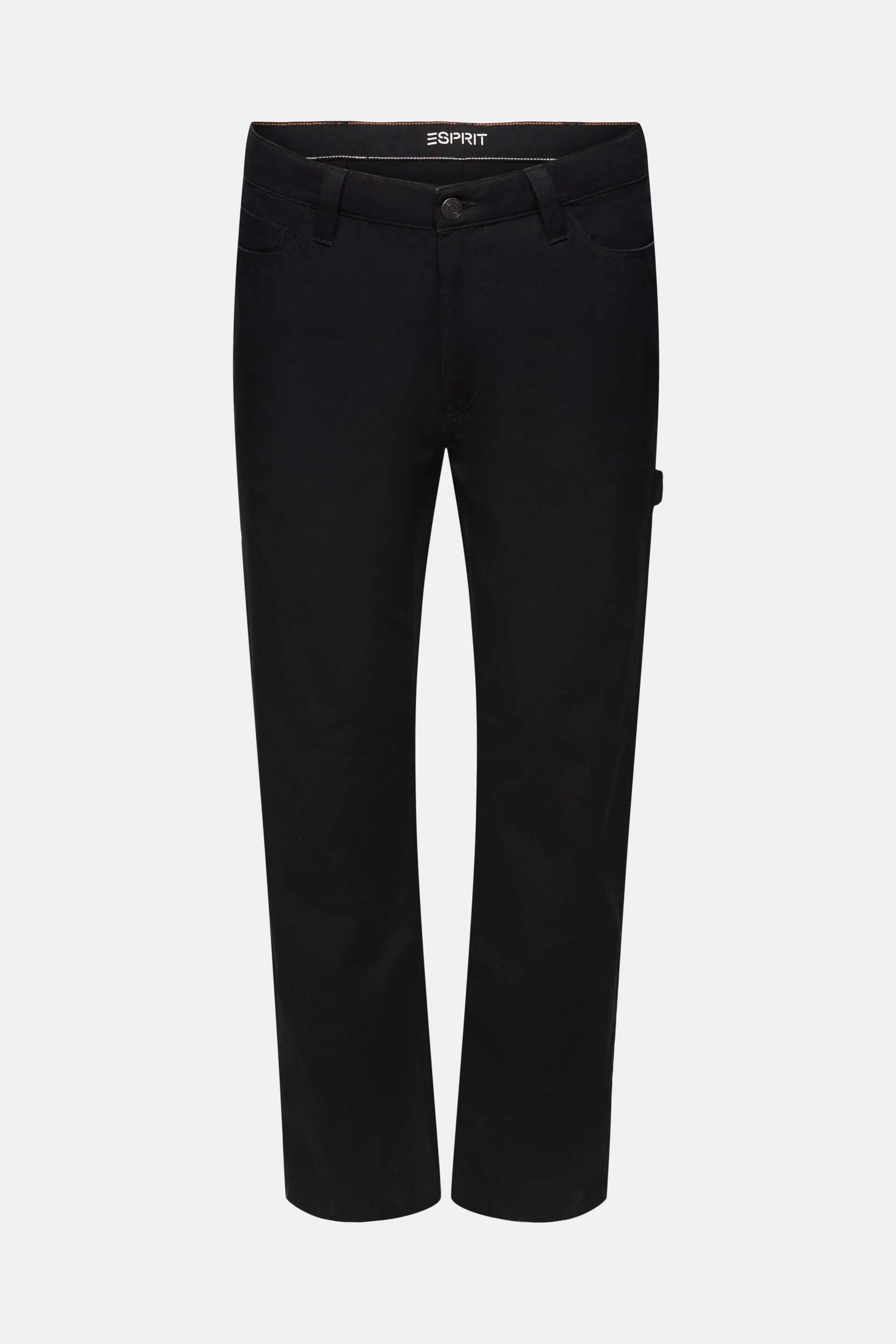 Pantaloni carpenter dritti a vita media
