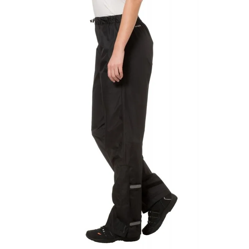 Pantaloni da pioggia Vaude Pantaloni fluidi (nero) Donna