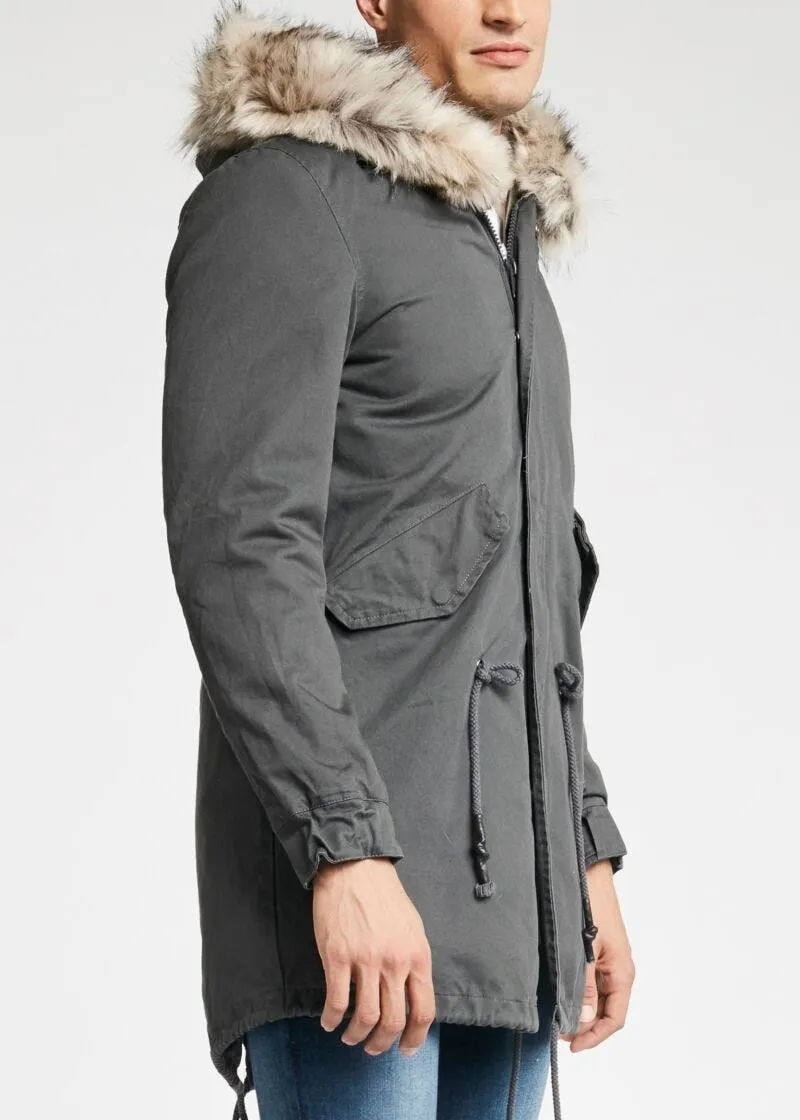 Parka Collo Pelliccia