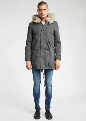 Parka Collo Pelliccia