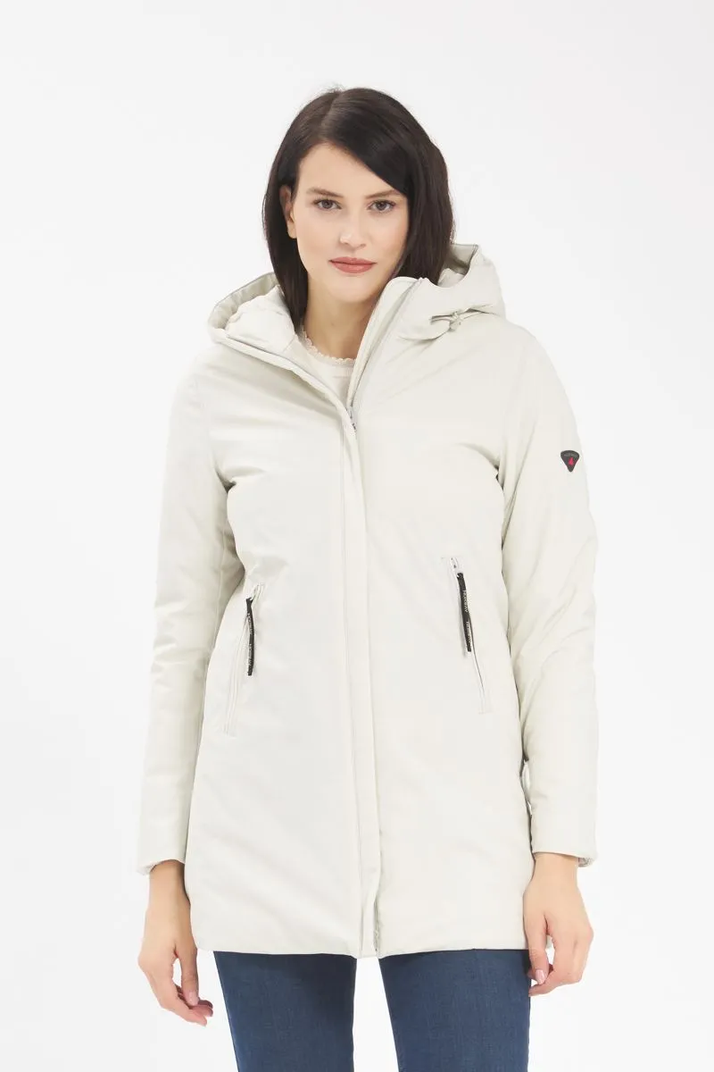 Parka Donna Avorio